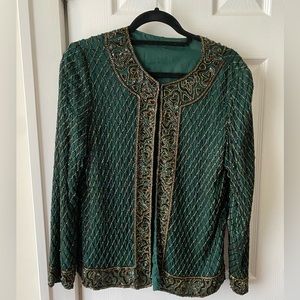 Vintage sequins blazer